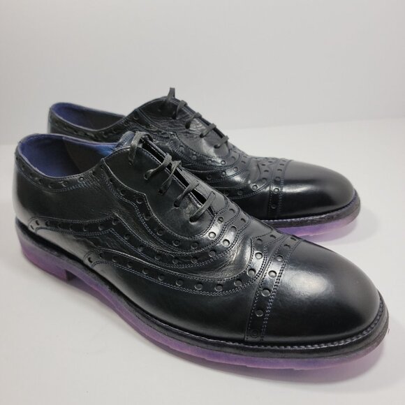 DOLCE & GABBANA Pre-Owned Limited Edition Purple Derby - Picture 9 of 15